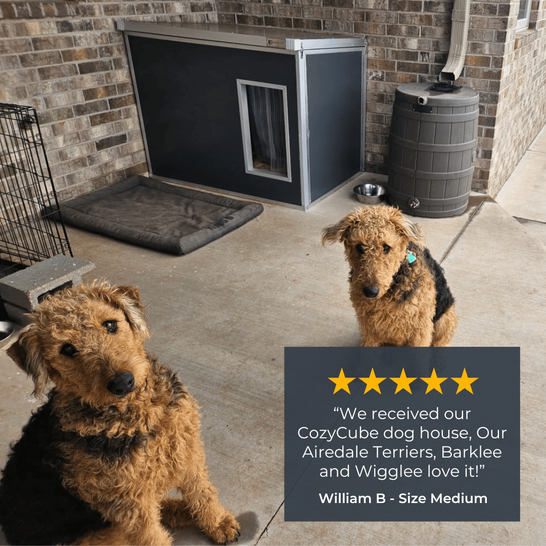 CozyCube Coldroom Panel Insulated Dog House/Kennel