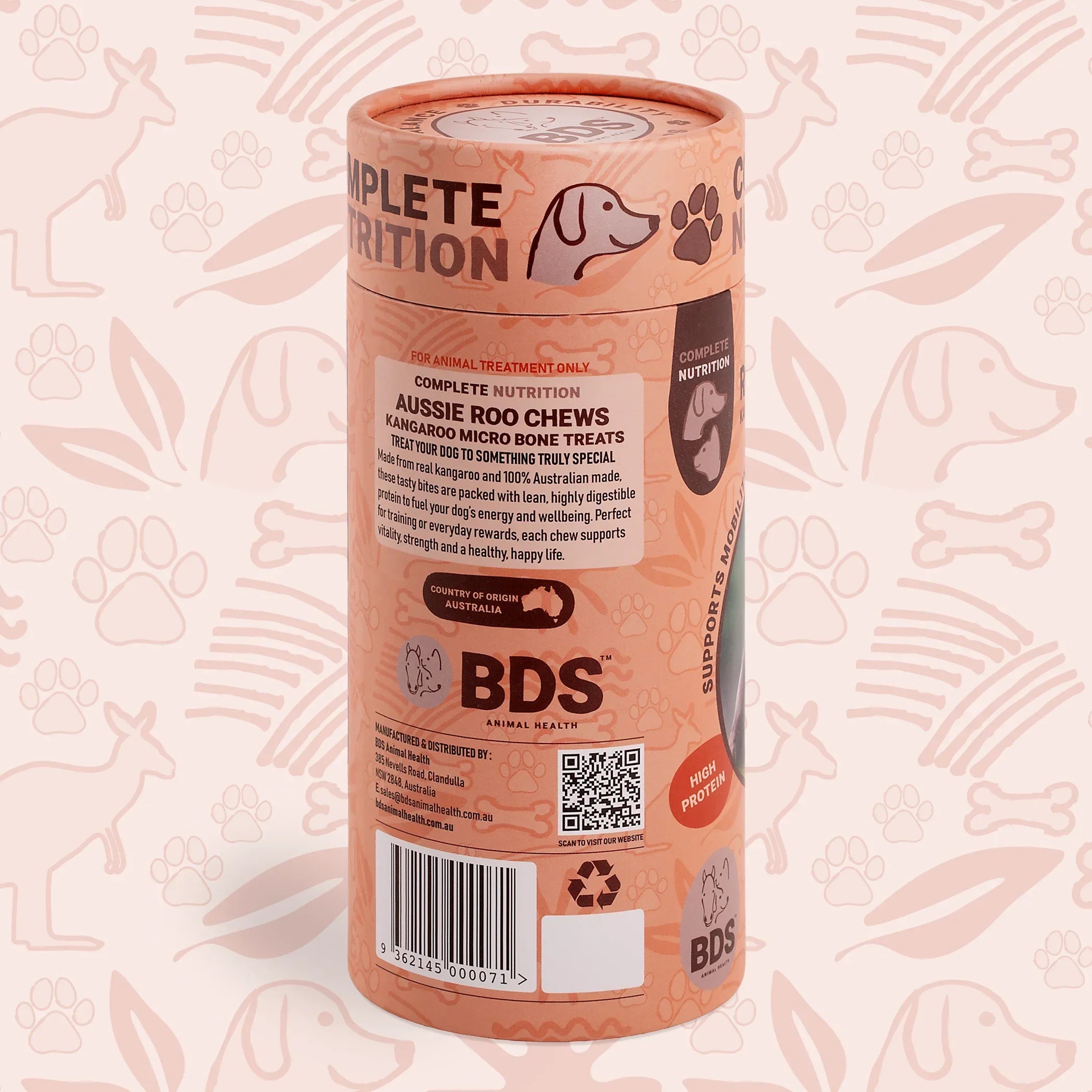 Aussie Roo Chews - Kangaroo Dog Treats by BDS Animal Health