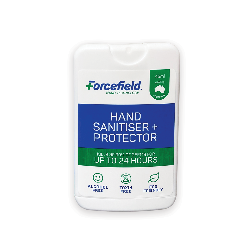 Forcefield Hand Sanitiser + Protector 45 mL bottle