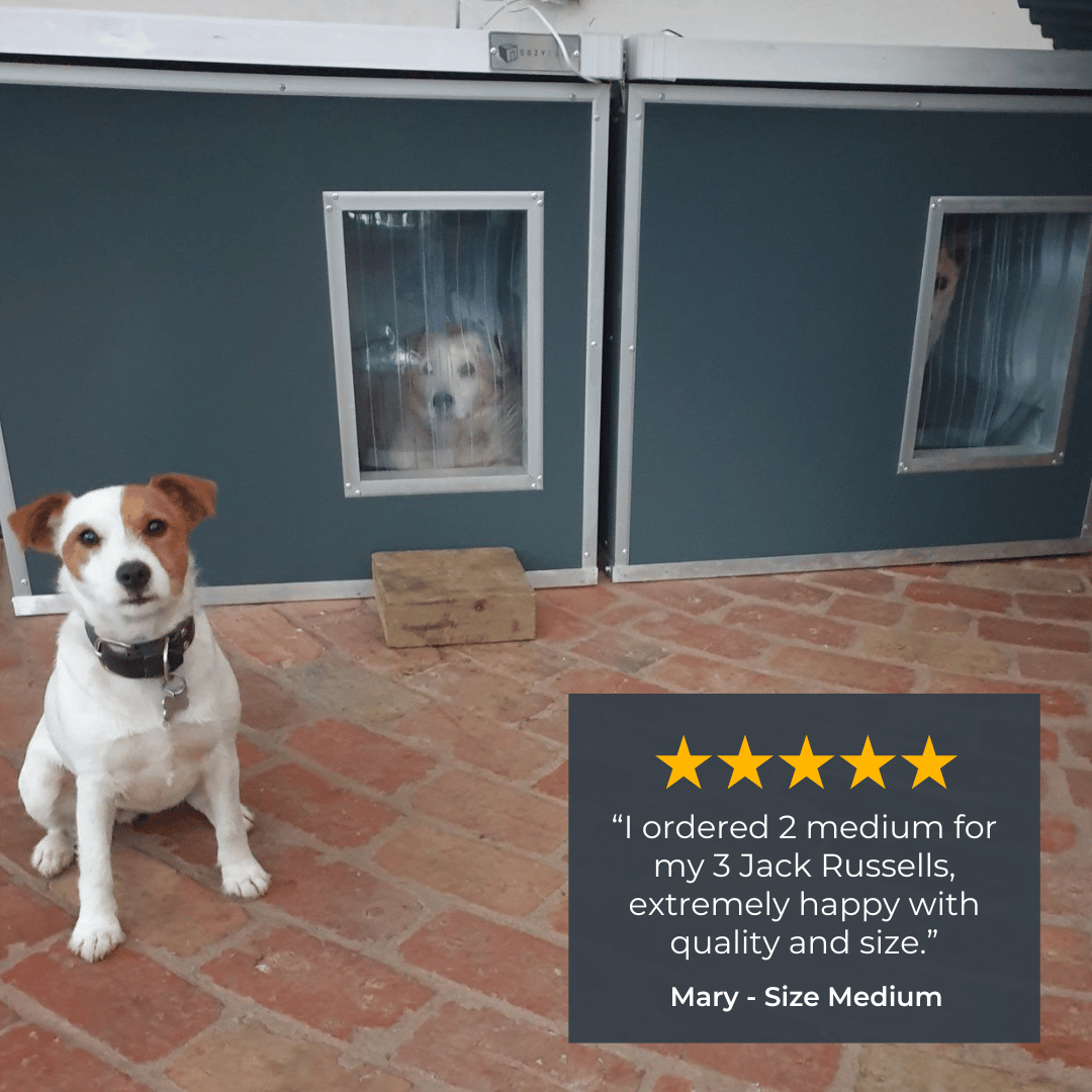CozyCube Coldroom Panel Insulated Dog House/Kennel