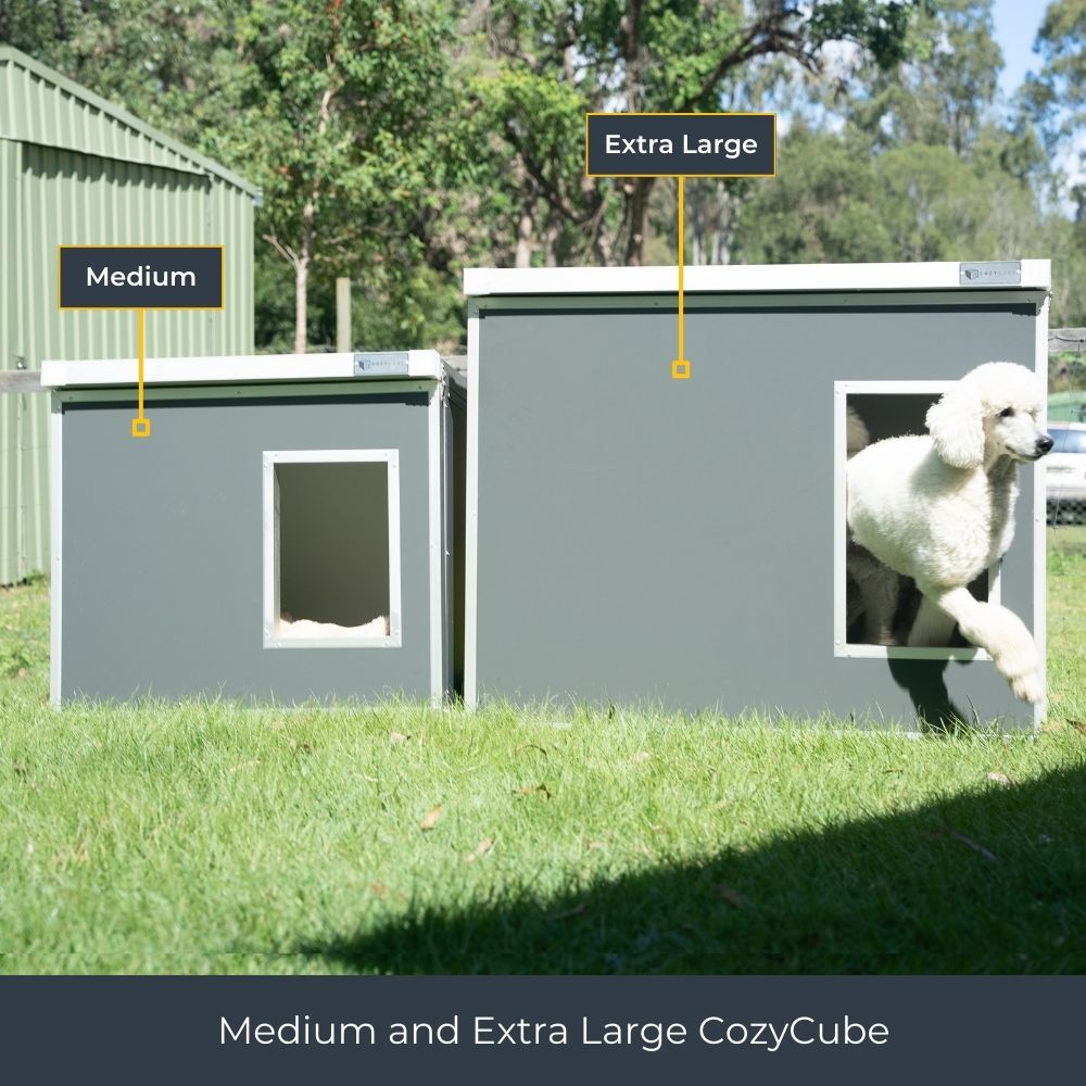 CozyCube Coldroom Panel Insulated Dog House/Kennel