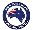 Australia Made and Owned badge