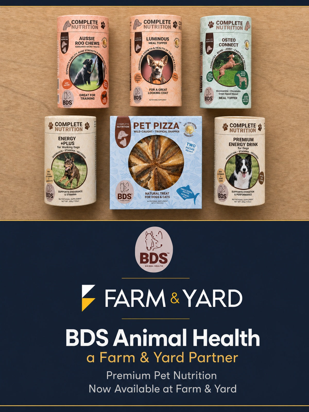 BDS Animal Health - a Farm & Yard Partner (Mobile Banner)