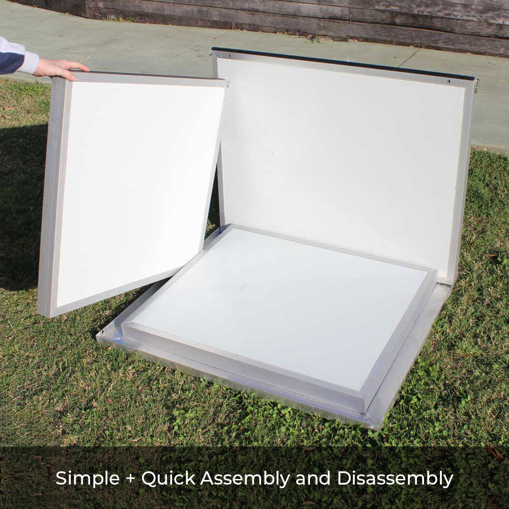 Quick Easy Assemble Insulated Dog Kennel Dog House AUS Farm and Yard CozyCube