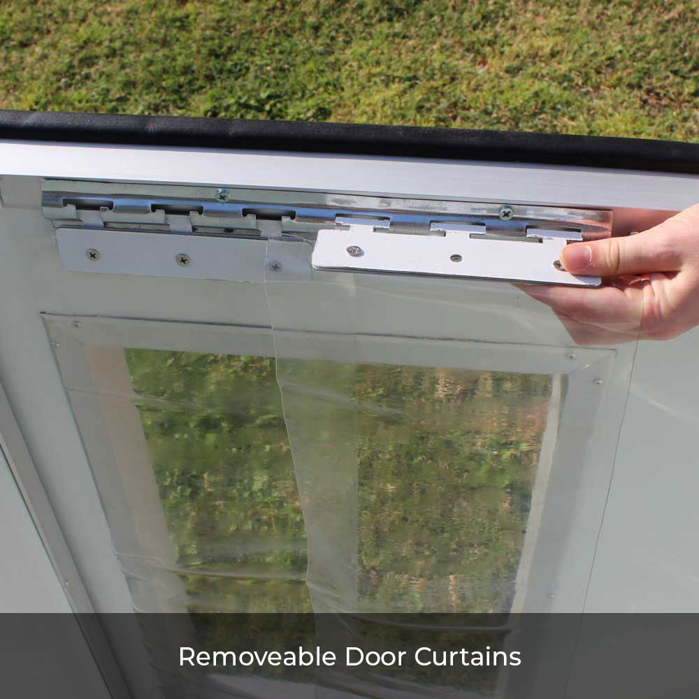 Outdoor Dog House Removeable Door Curtains AUS