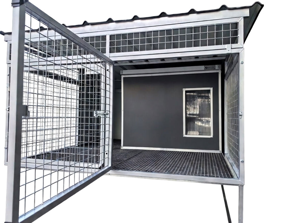 Kennel Extensions Height Extension for 2-Bay Raised Kennel