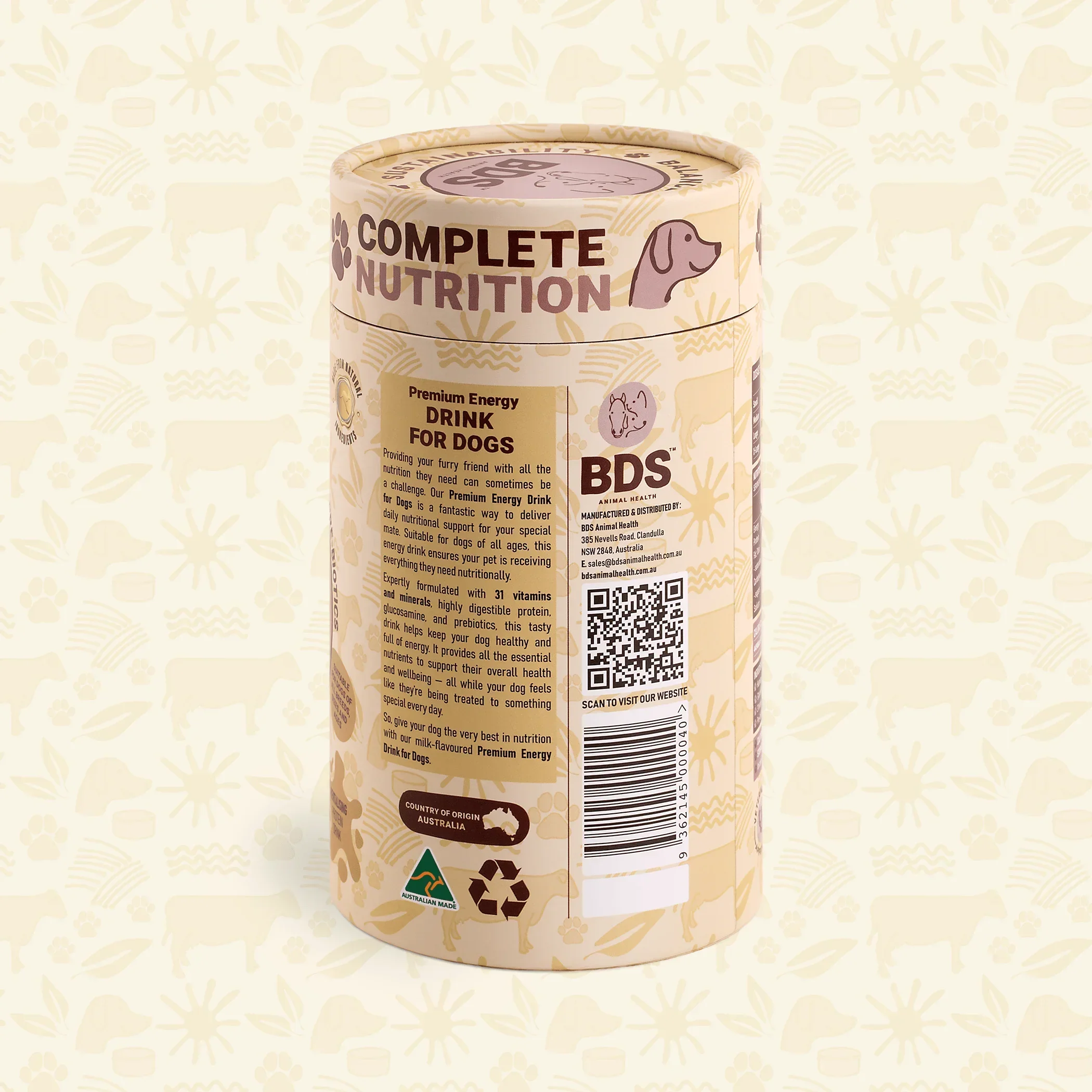 Premium Energy Enriched Drink for Dogs by BDS Animal Health