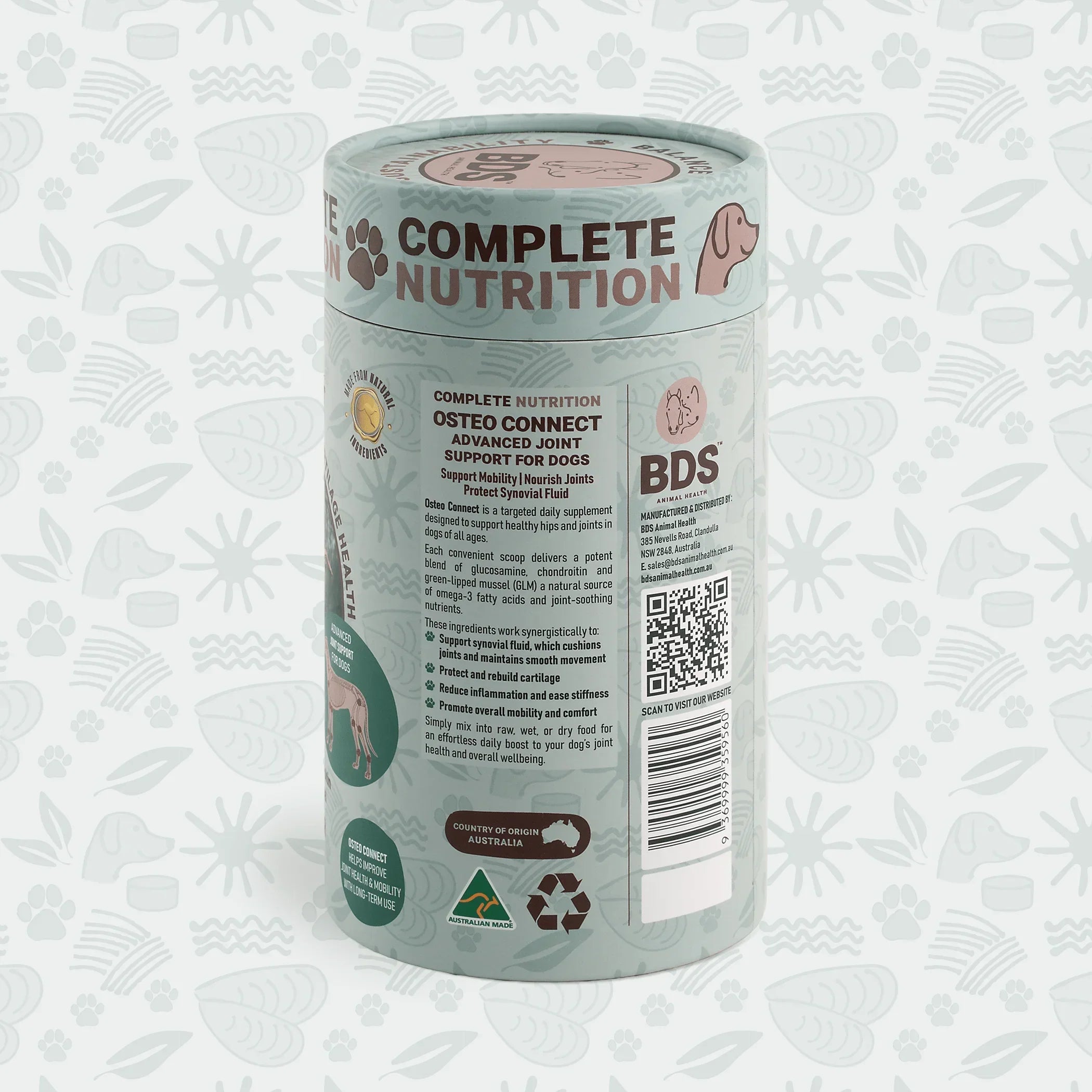 Osteo Connect - Green Lipped Mussel Joint Support for Dogs by BDS Animal Health