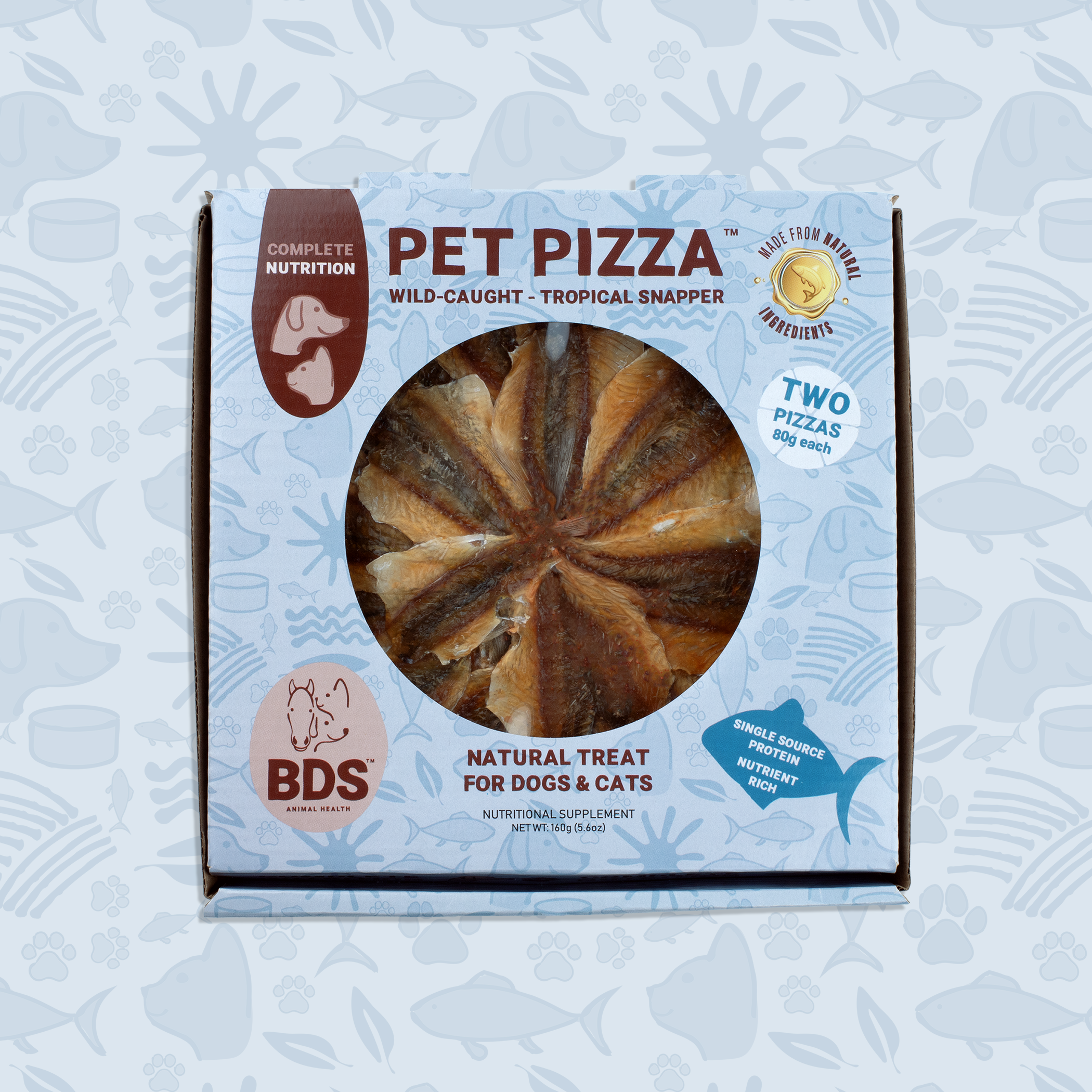 Pet Pizza - Natural Treat for Dogs & Cats by BDS Animal Health