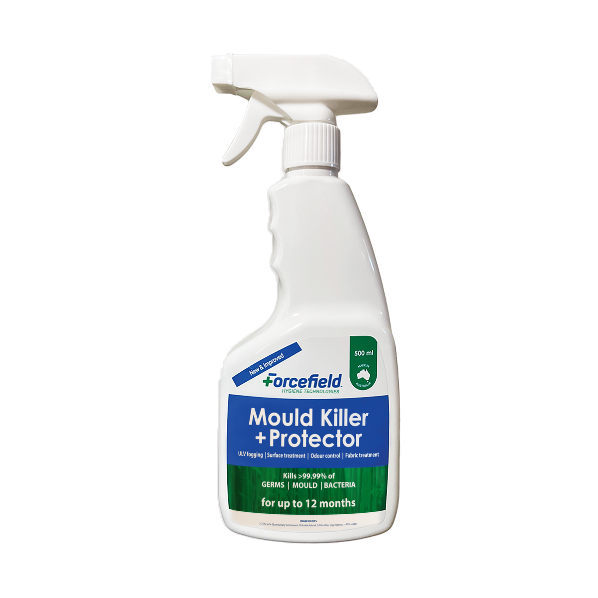 Forcefield Mould Killer + Protector 500 mL trigger spray