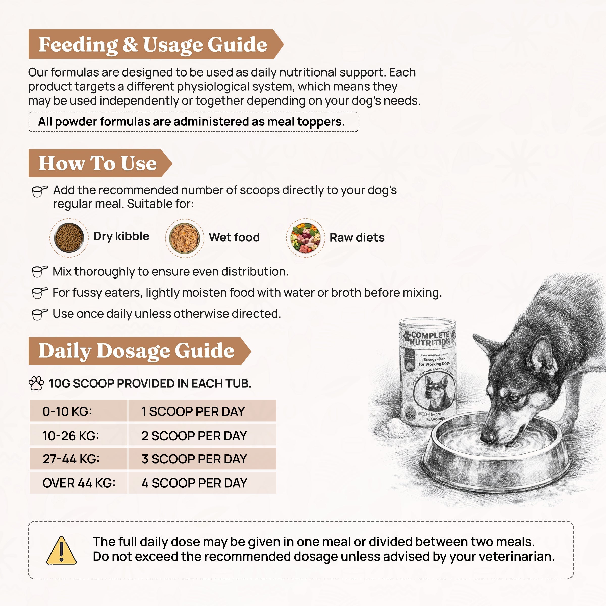 Energy +Plus for Working Dog by BDS Animal Health